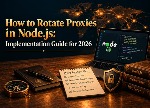 How to Rotate Proxies in Node.js: Implementation Guide for 2026