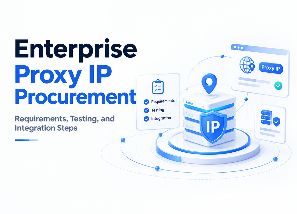 Enterprise Proxy IP Procurement: Requirements, Testing, and Integration Steps