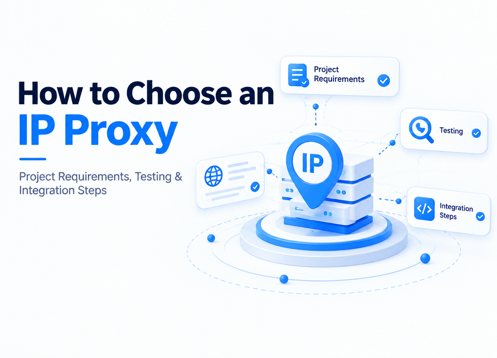 How to Choose an IP Proxy: Project Requirements, Testing & Integration Steps