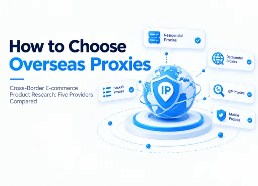 How to Choose Overseas Proxies for Cross-Border E-commerce Product Research: Five Providers Compared