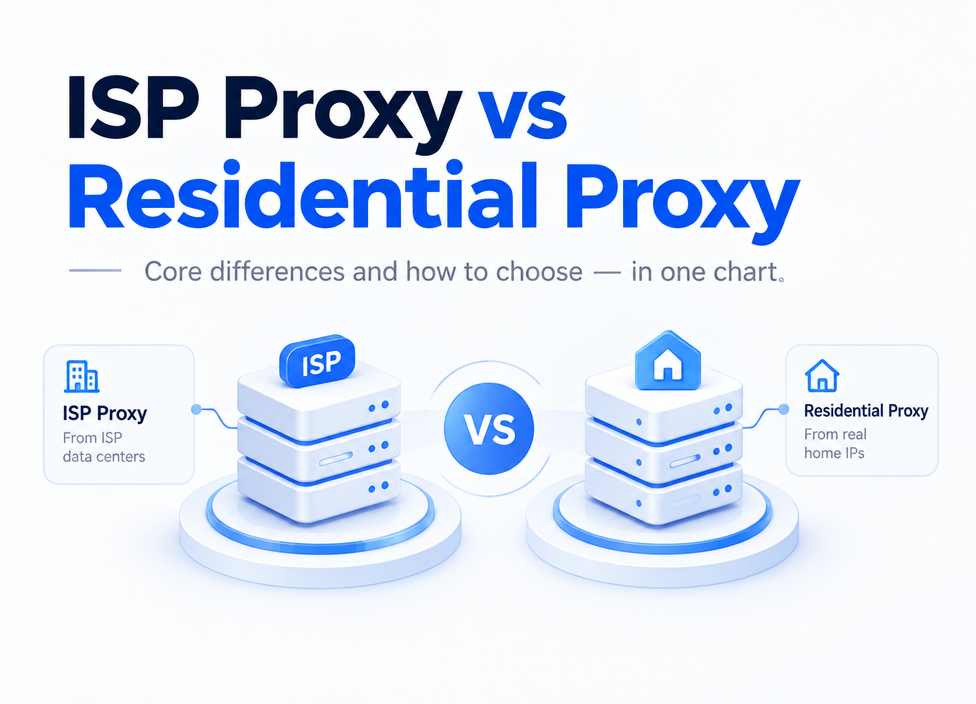 What Are ISP Proxies For? How They Differ from Residential Proxies